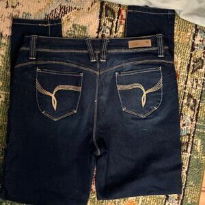 ymi wanna better butt size 13 denim blue jeans womens pants thirteen stretch